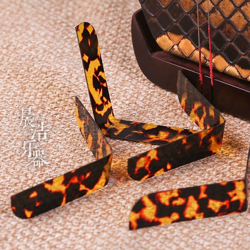Erhu canto proteção remendo imitação tartaruga proteção pele de cobra Piano superfície durável Anti-desgaste canto remen