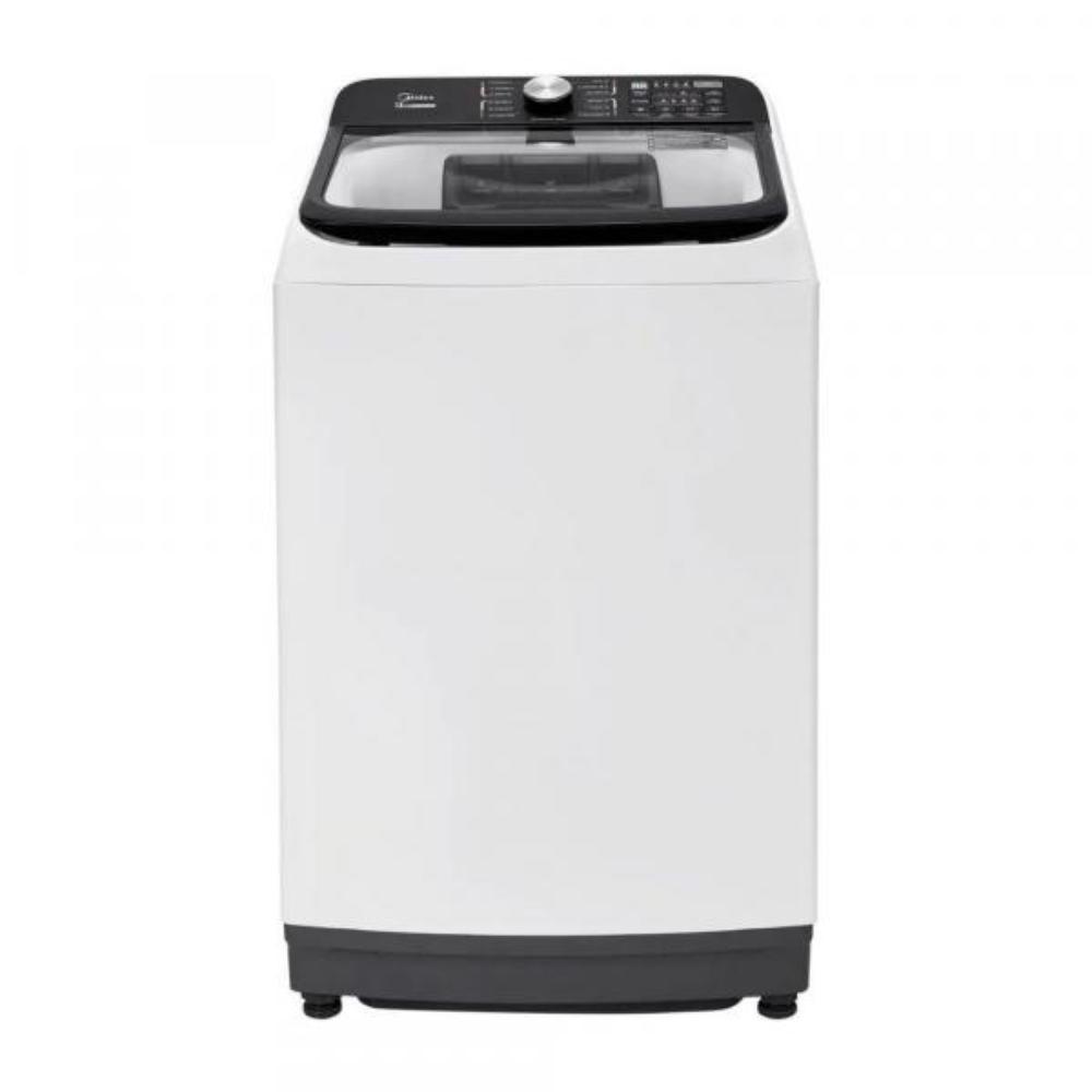 Máquina de Lavar Midea Wave Agitador 13kg Automática Cesto Inox Branco 127V