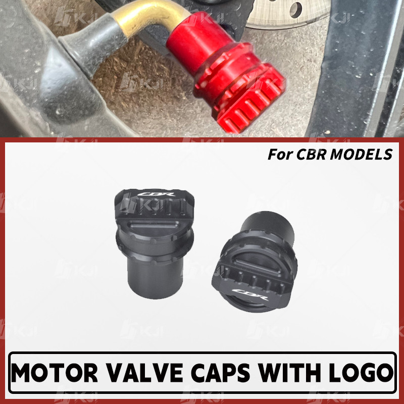 Para Honda CBR 125/150/250/300/400/500/650 Tampas Da Haste Válvula Do Pneu Roda De Ar Tubo Capa Acessórios