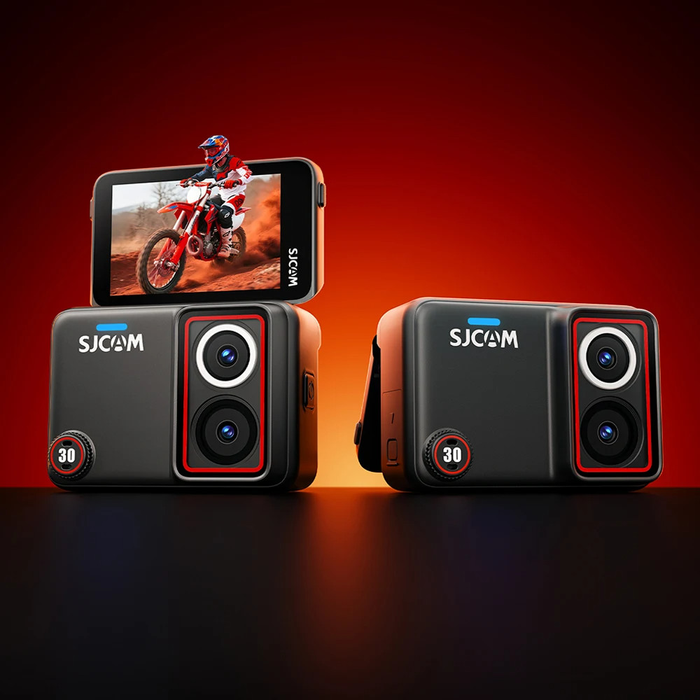 SJCAM SJ30 8K 20fps Action Camera Dual Lenses HD Night Video Flip Touchscreen 6-Axis Stabilization Sport Camera
