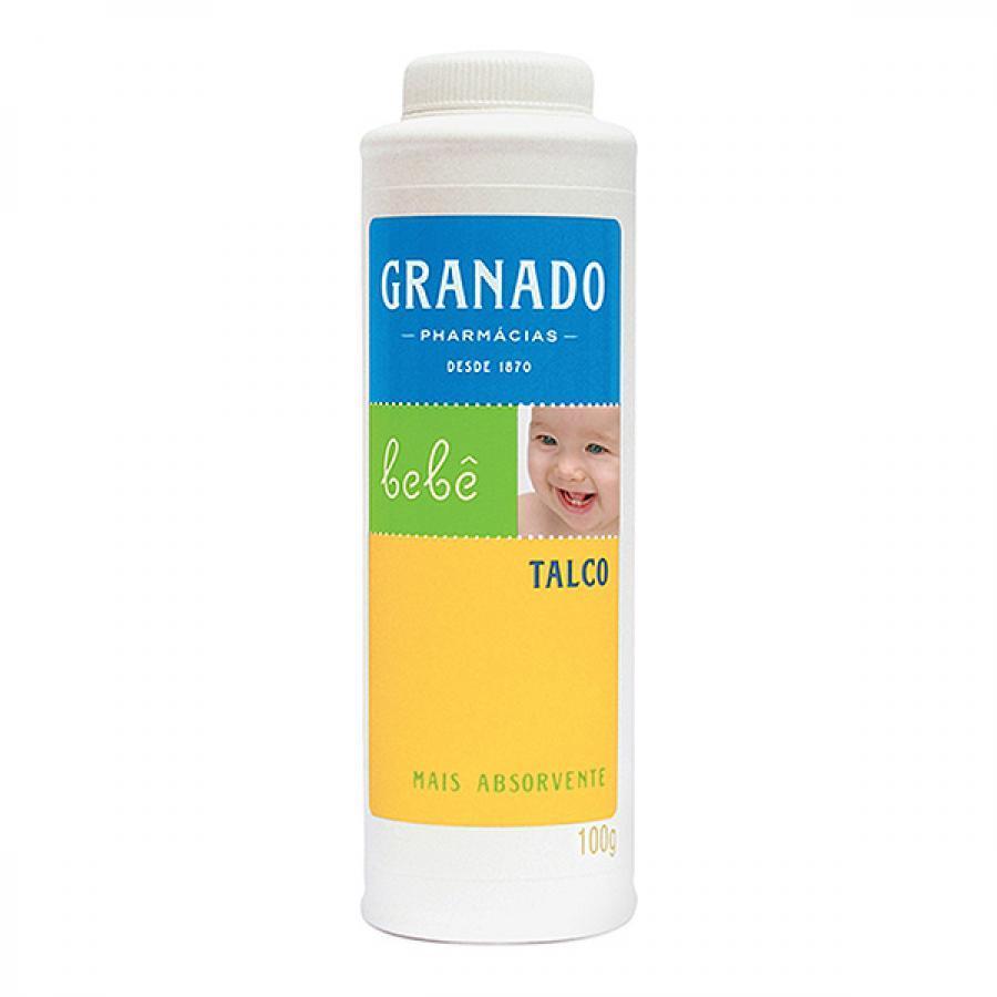 TALCO GRANADO BEBÊ 100G em Oferta na Shopee