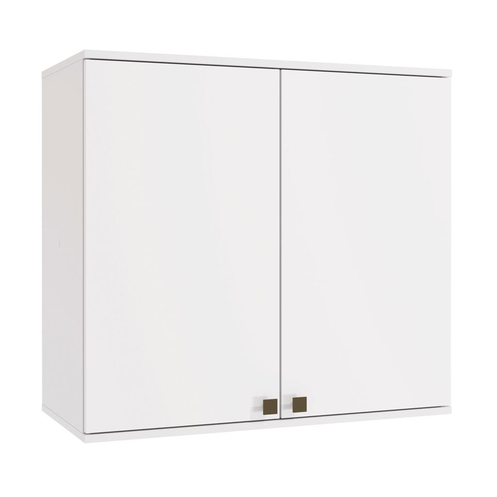 Armário Aéreo Celeste Kappesberg 100% MDF 2 Portas Branco 80cm