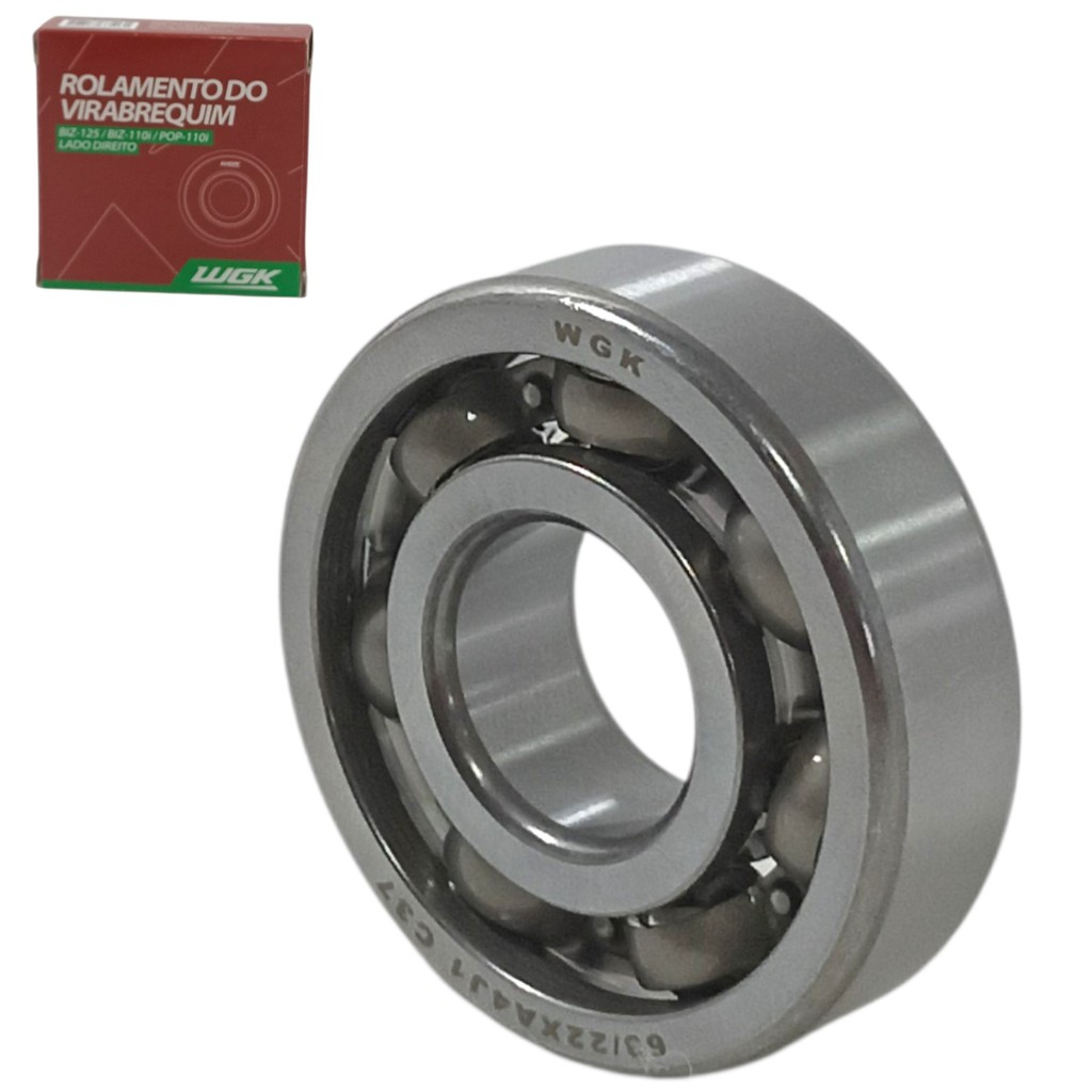 Rolamento Virabrequim 16x56x22 Biz 125 2005 a 2025 Fazer 250 2006 a 2018 Pop 110 2015 a 2025