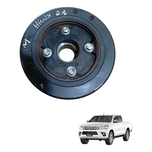 Polia Virabrequim Toyota Hilux 2.8 2016 A 2021 Diesel Orig