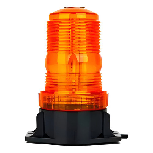Strobo Giroflex Led Empilhadeira Industrial 12-80v Base Ímã