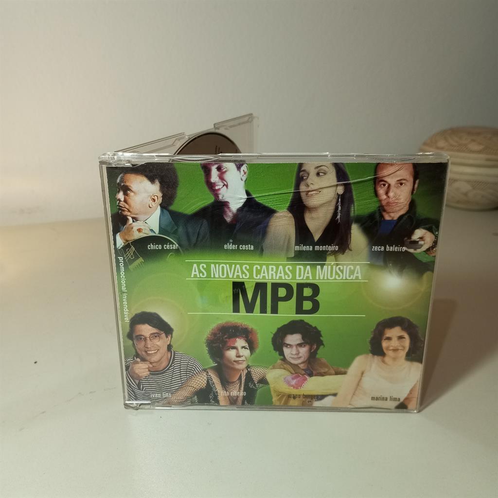 CD vários As novas caras da música - MPB