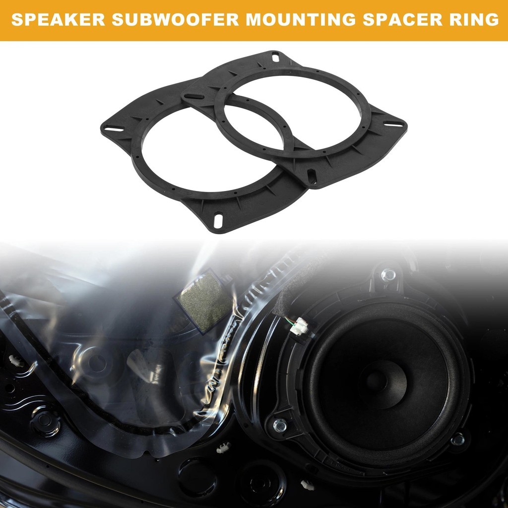 X Autohaux Anel Espaçador De Alto-Falante 6x9 " A 6.5 " Adaptador Tweeter De Carro Subwoofer Montagem Para Nissan Sylphy