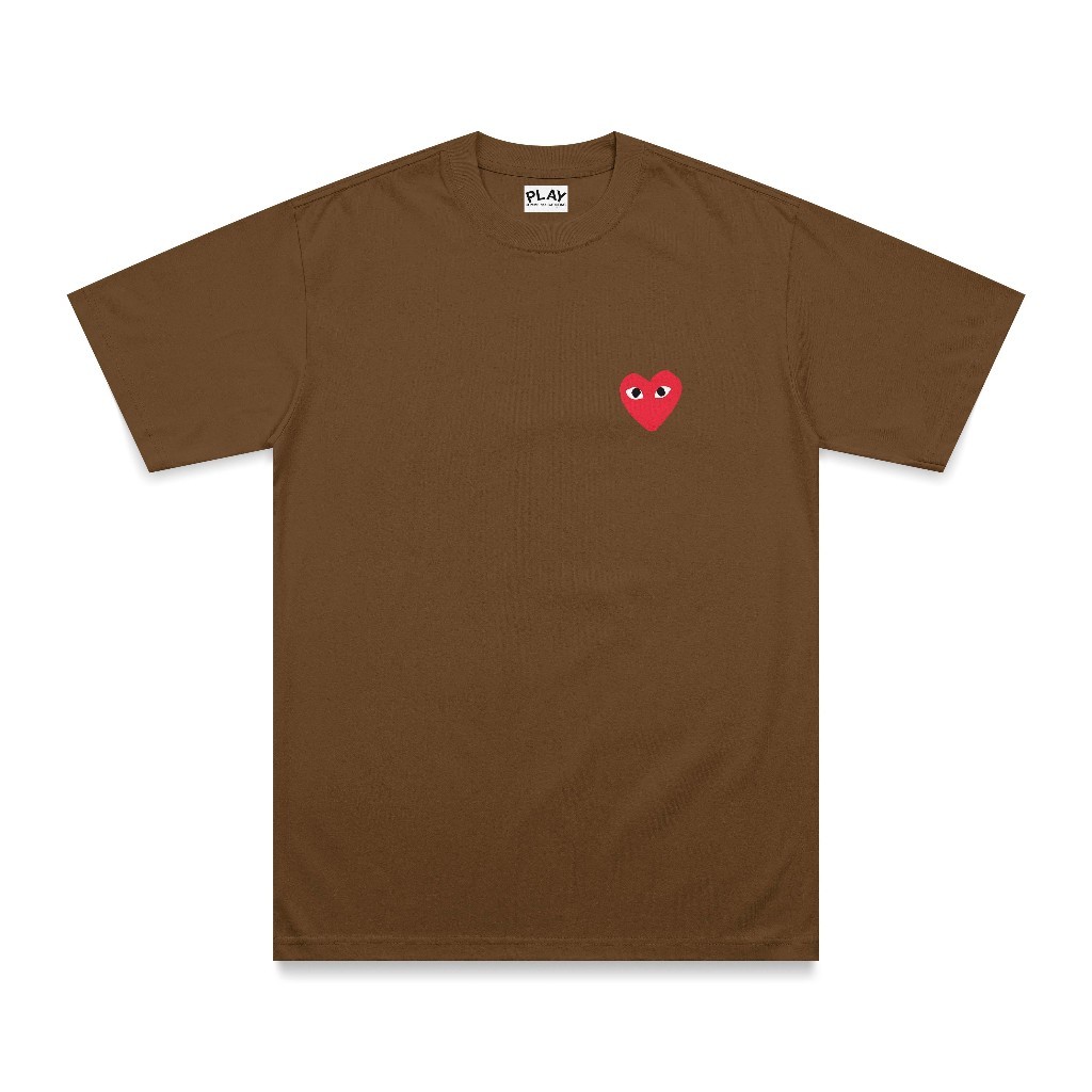 Camiseta CDG Classic Masculina Streetwear Básica Estampada Casual em Oferta na Shopee