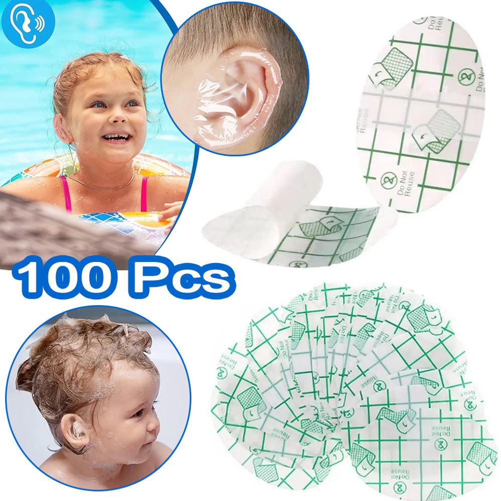 Adesivo Orelha Bebes Adultos 100 Peças Lorben Natação Banho em Oferta na Shopee