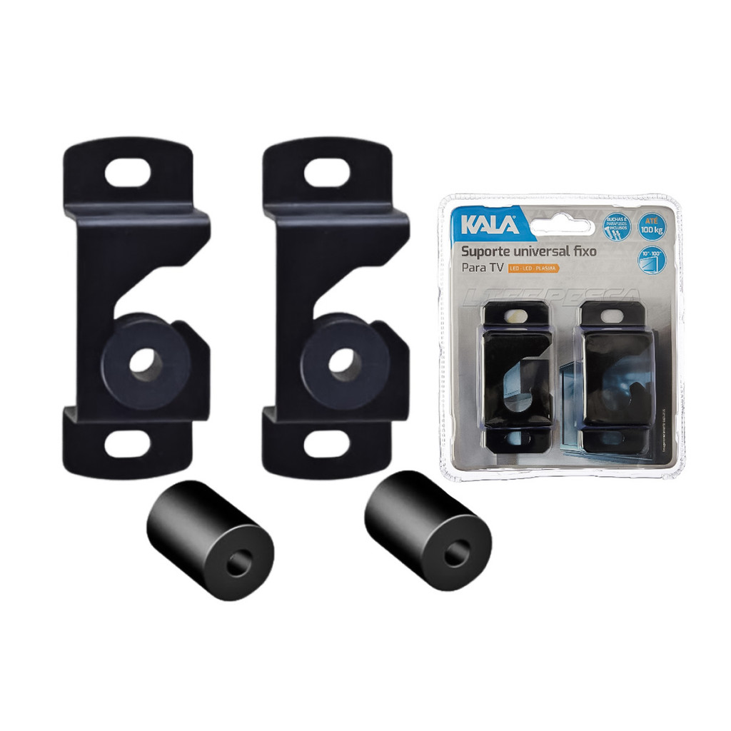 Suporte Universal Fixo Para TV 10" a 100" Até 100kg - Kala