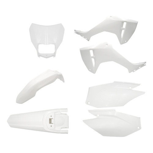 Kit Plástico Roupa Crf 300f Carenagens Com Farol Trilha Amx BRANCO 2025 2026 LANCAMENTO