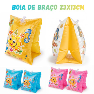 Boia De Braço Natação Infantil Inflável Piscina Criança Bebê Flutuadora 23X13cm até 30kg em Oferta na Shopee