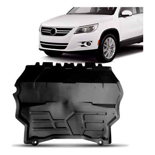 Defletor Central Parachoque Tiguan 2007/2011 Inferior
