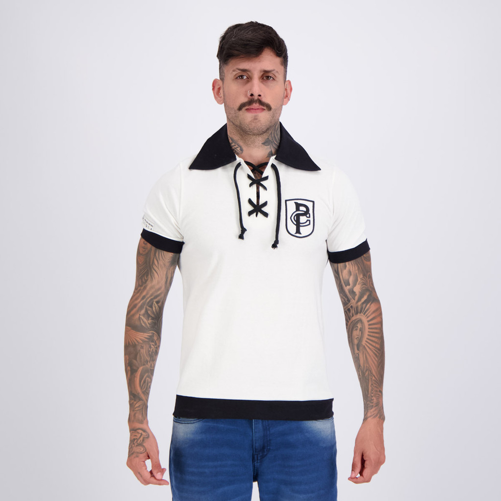 Camisa Corinthians Retrô 1914 Cordinha