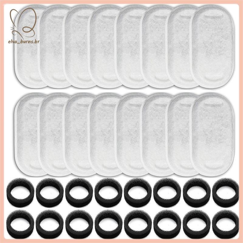 [elva_burns.br] Conjunto Completo De 16 Filtros De Substituição De Fonte Cat Para Dispensadores De Água 108/3.2L E 67oz/