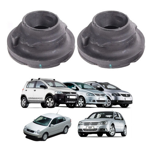 Calco Superior Mola Traseira Audi A3 Fox Crossfox Spacefox Polo Golf Bora Polo
