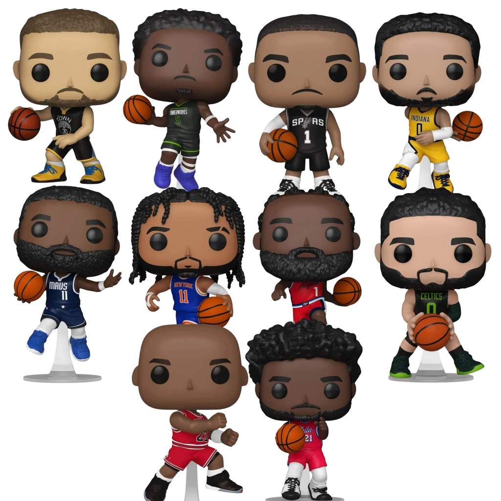 VAR Funko Pop! NBA Jogadores Colecionáveis Vinil Original (Escolha)