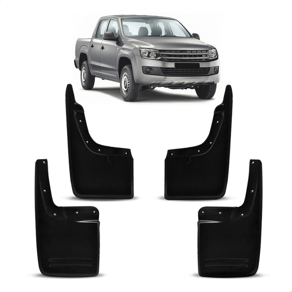 Para Barro Dianteiro Traseiro Sem Alargador Amarok 2010 2011 2012 2013 2014 2015 2016 2017 2018 2019