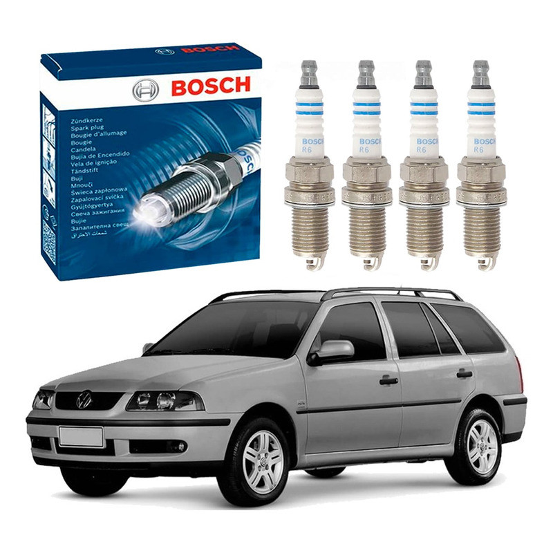 Jogo 4 Vela Original Bosch Parati G3 1.0 2.0 16v 2000 A 2005