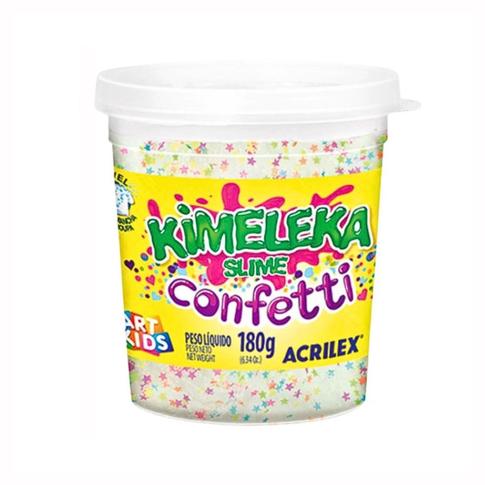 Kimeleka Slime Art Kids Confetti 180g Acrilex
