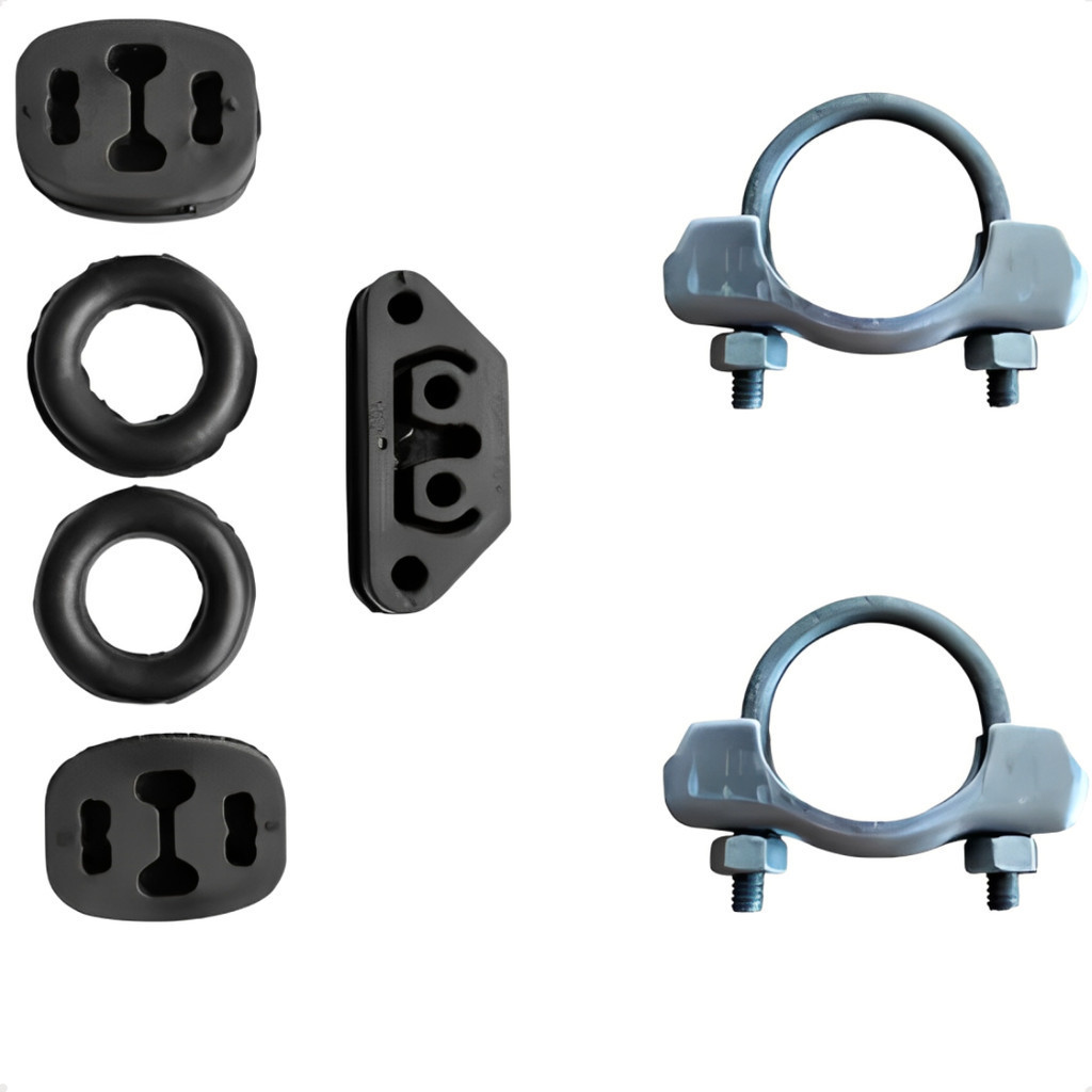Kit Coxim Escapamento Fiat Uno + Abraçadeira 1 3/4