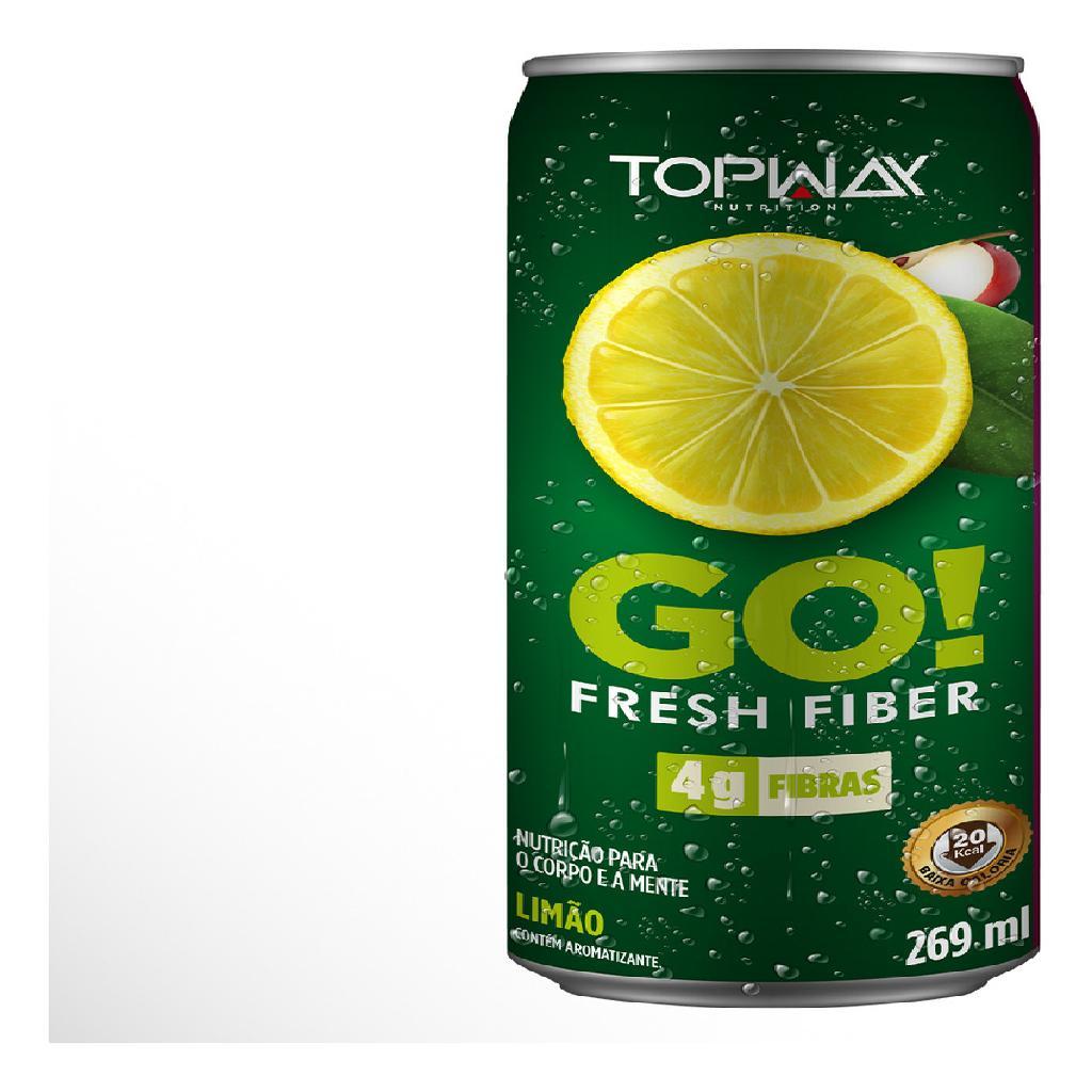 Bebida Gaseificada Prebiótica Go Fresh  Sabor Limão 269ml