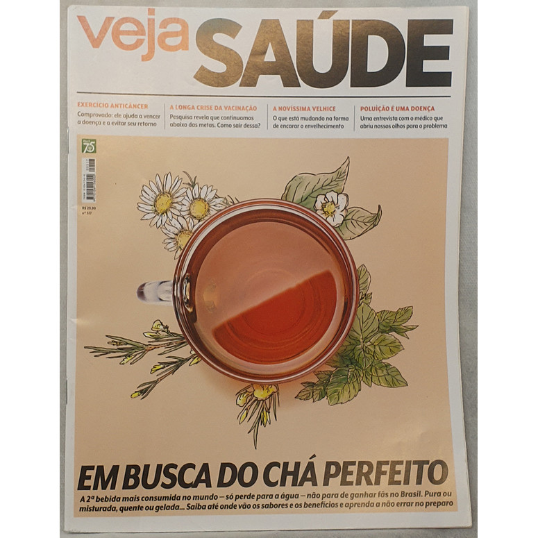 Revista Veja Saúde 517 - Em Busca do Chá Perfeito
