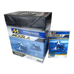 Bateria Moto Moura Ma6-d Honda Twister 250 Cb 300 Falcon 400