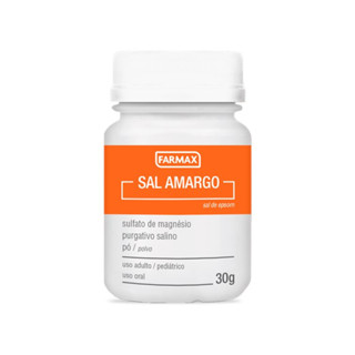 Sal Amargo Farmax Pó 30g (limpeza Intestinal) em Oferta na Shopee