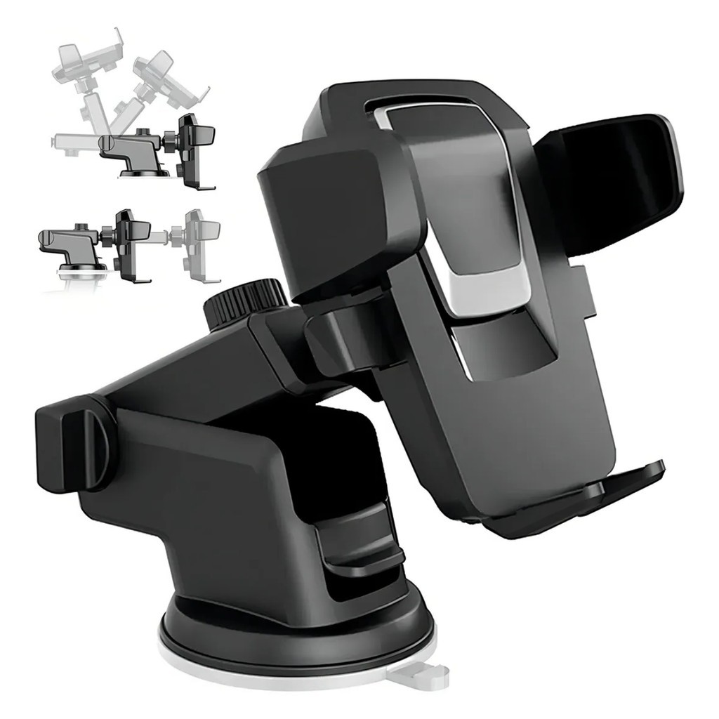 Suporte Automotivo para Smartphone Universal com Rotação 360° Painel/Vidro