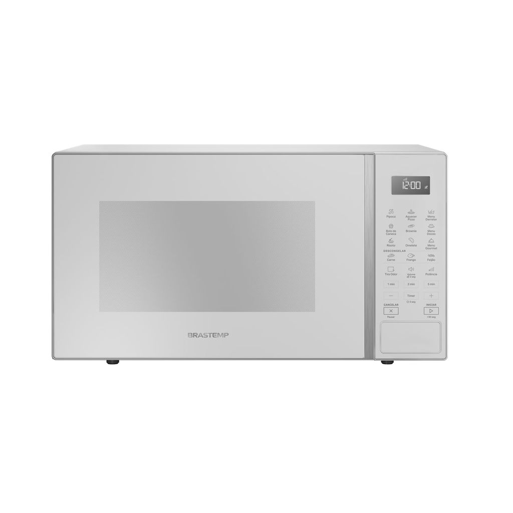 Micro-ondas Brastemp 32 Litros Branco com Menu Gourmet - BMS46AB