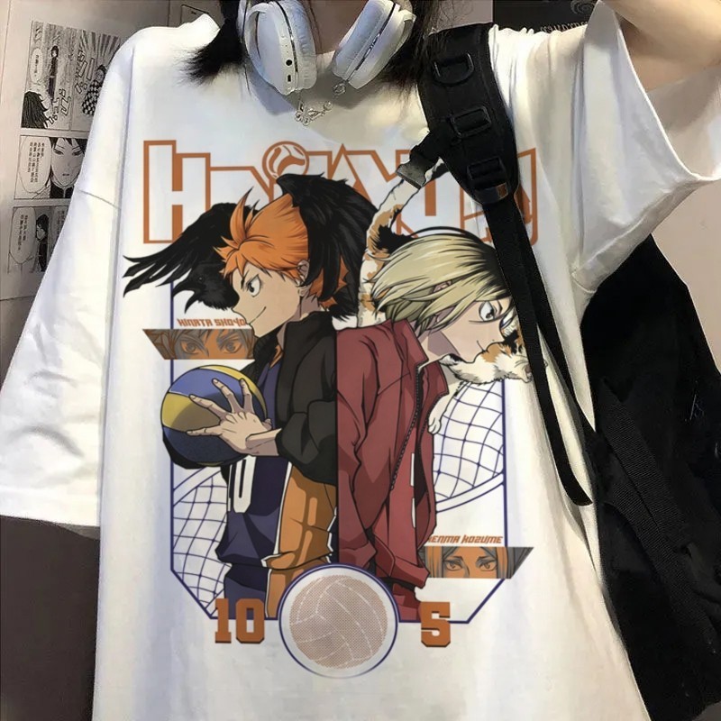 Camiseta Camisa Anime Haikyuu Vôlei Unissex 100% Algodão em Oferta na Shopee