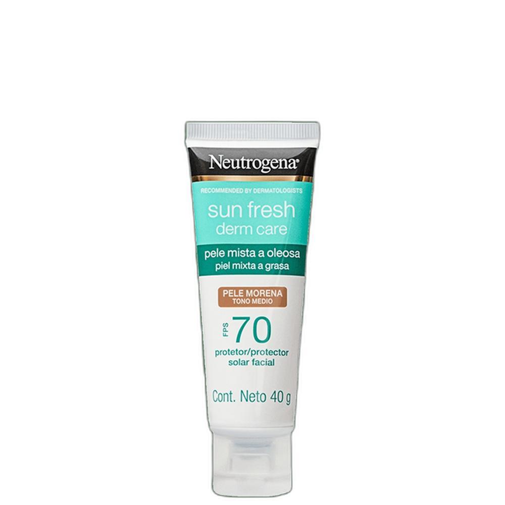 Neutrogena Sun Fresh Derm Care FPS 70 Morena -Protetor Solar em Oferta na Shopee