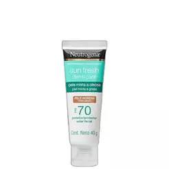 Neutrogena Sun Fresh Derm Care FPS 70 Morena -Protetor Solar