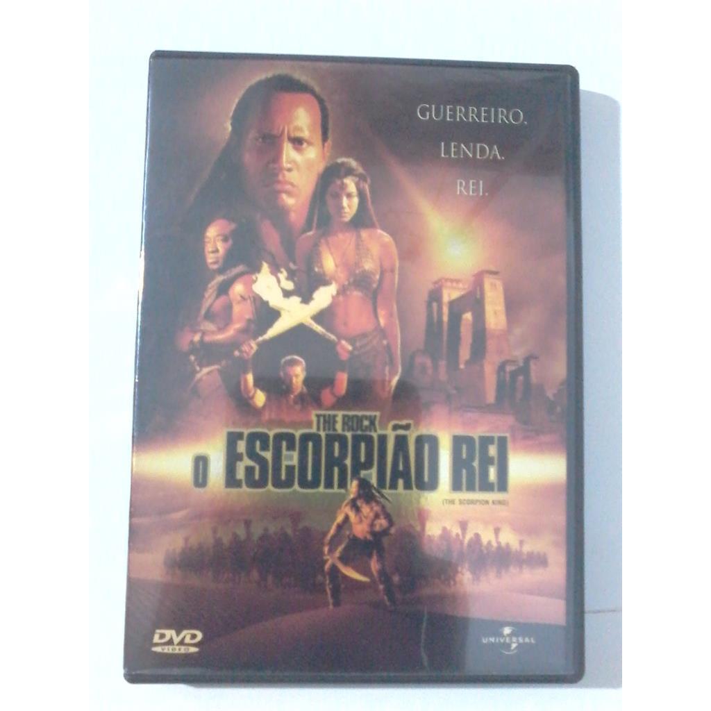 DVD O Escorpiao Rei - Dwayne Johnson - The Rock editora CHUCK RUSSELL