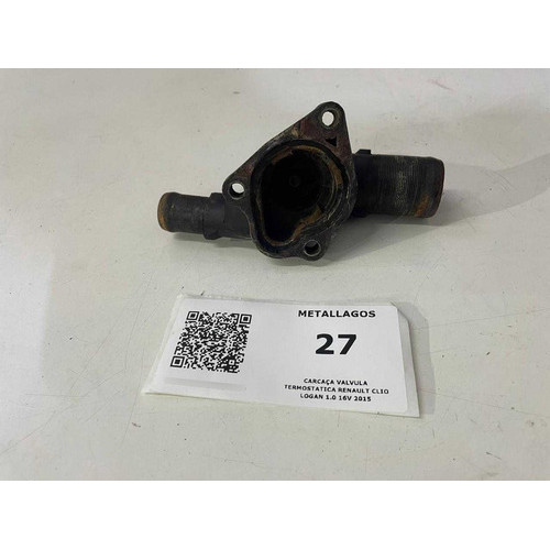 Carcaça Valvula Termostatica Renault Clio Logan 1.0 16v 2015