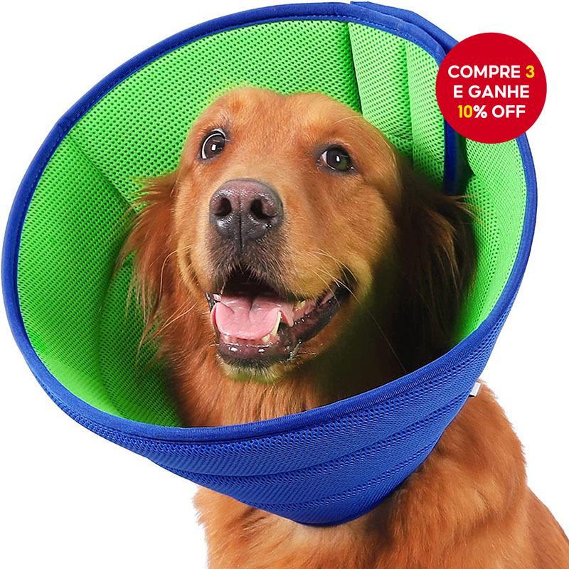 Elizabeth colarinho, cachorro de estimação, gato, esterilizado, resistente a arranhões, mordida de lamber, armadilha de em Oferta na Shopee