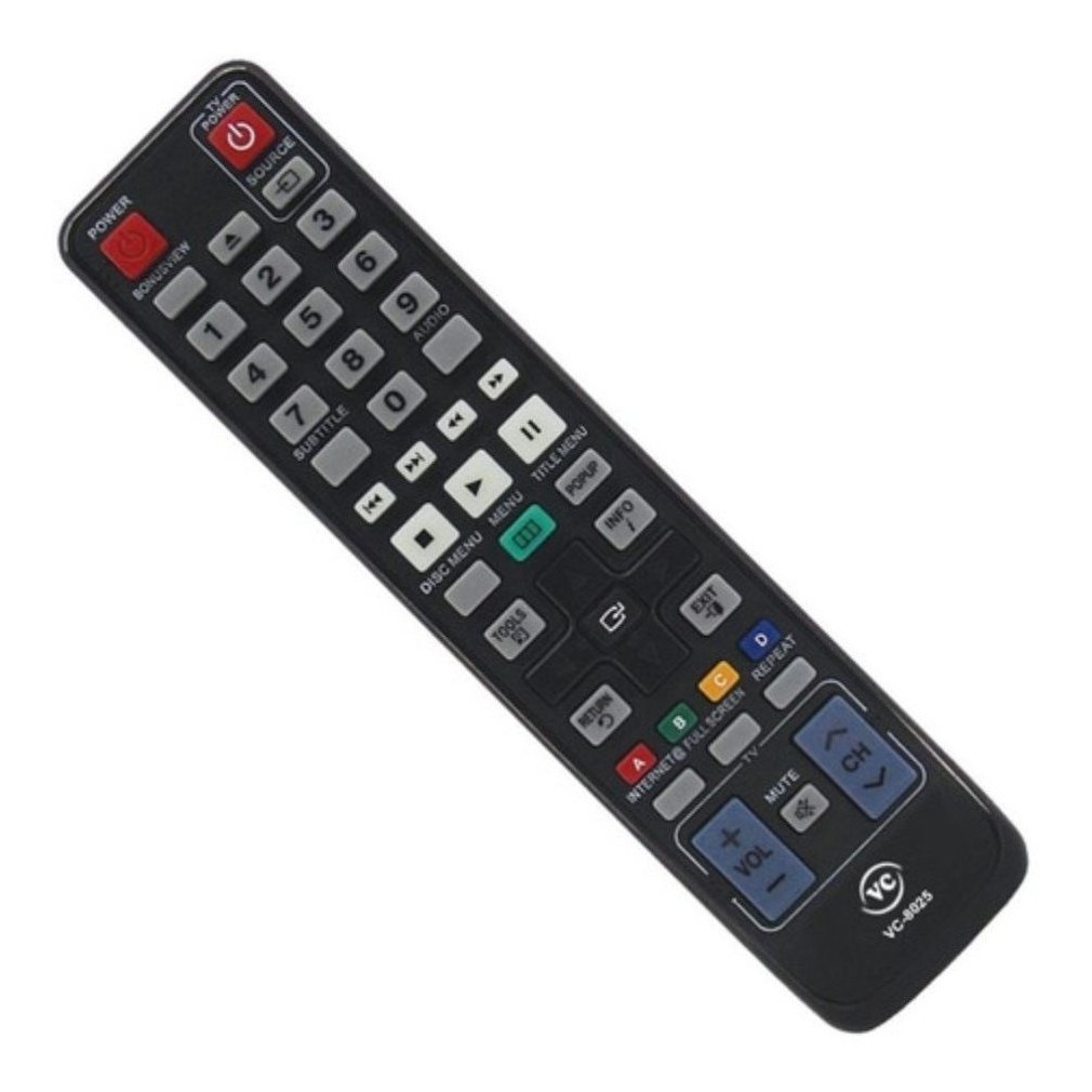 Controle Remoto Compatível Samsung Bd-d5100 Bd-d5300 Blu-ray Disc Smart 4K