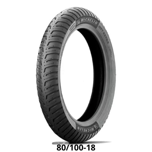 Pneu 80/100-18 City Extra Titan 125 150 160/ Factor 150 Sem Câmara