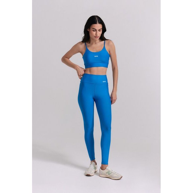 Conjunto Legging PowerSlim +Top Alça Digital Urbana Alta Compressão Proteção UV50+ Zero Transparência