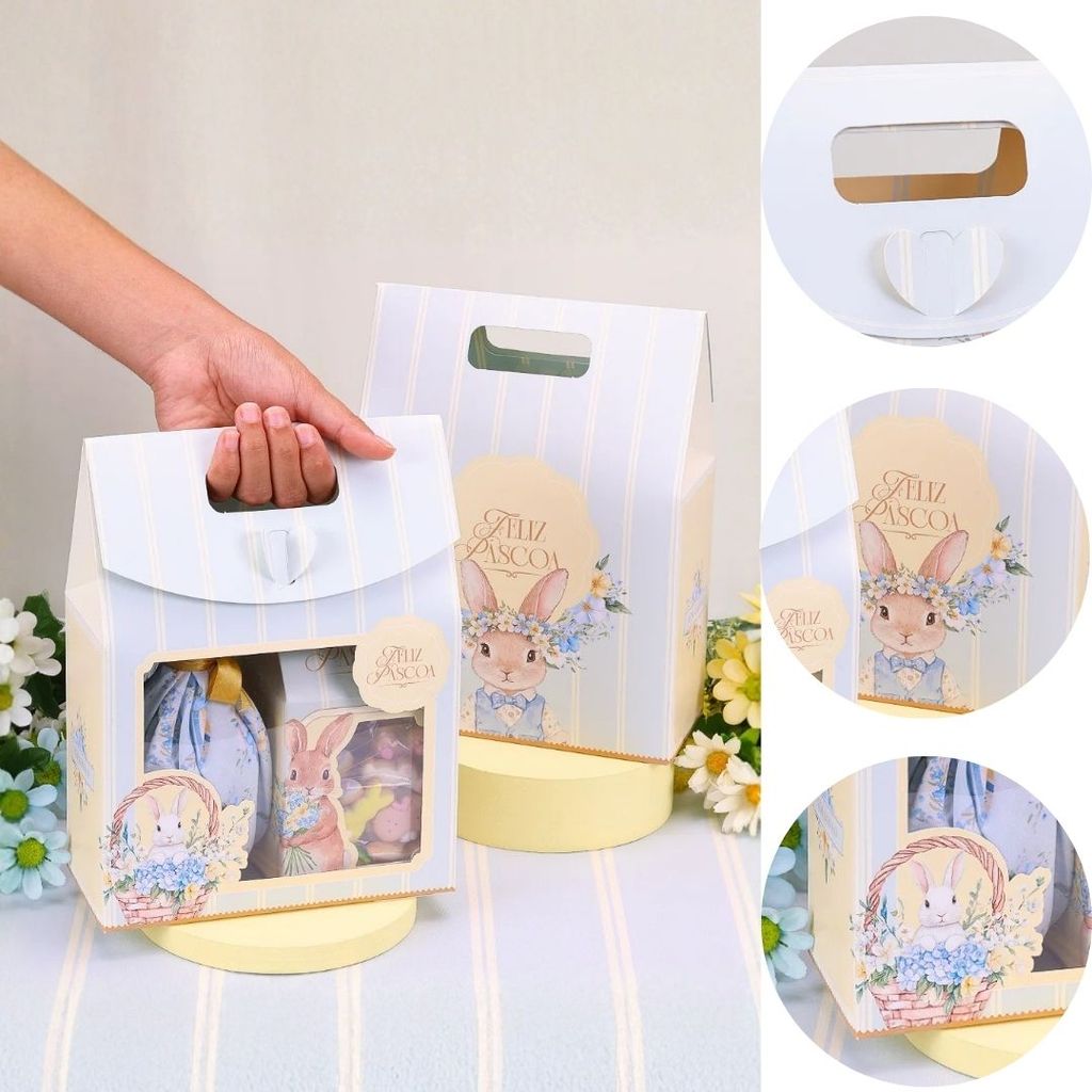 10 SACOLA MÉDIA COM VISOR 29X9X19CM AMANHECER 5607 ( PASCOA JANGO 2026 ) em Oferta na Shopee