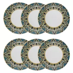 Jogo de 6 Pratos Fundos 20,5 Cm Oxford Flat Gálata