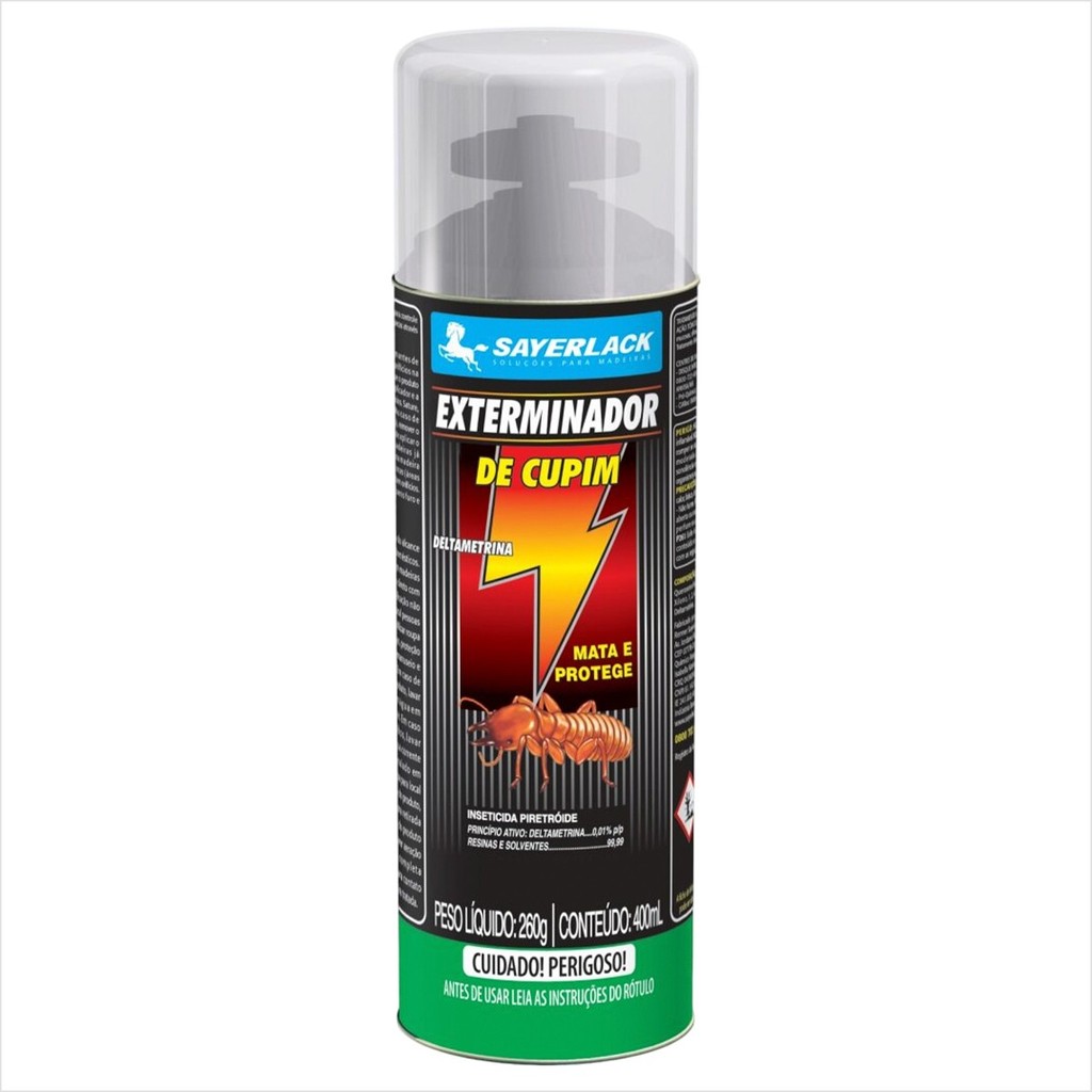 Exterminador Anti-Cupim Madeira Spray 400ml Sayerlack