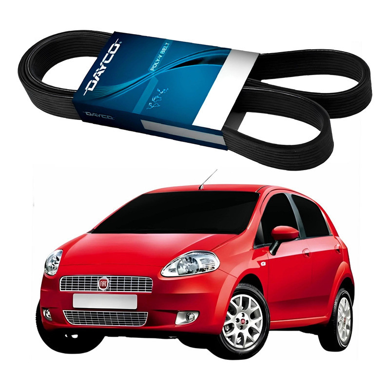 Correia Alternador Punto 1.4 8v 2007 A 2012