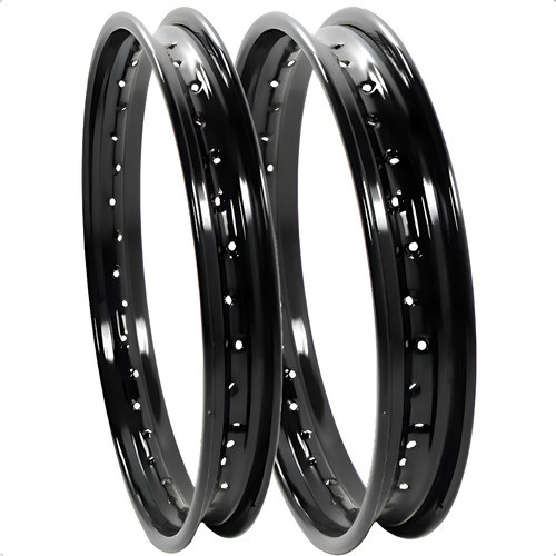 Par Aro Folha Aço Preto Yamaha Xtz 125 Xtz Lander 250 Tenere 250