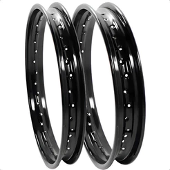 Par Aro Folha Aço Preto Yamaha Xtz 125 Xtz Lander 250 Tenere 250