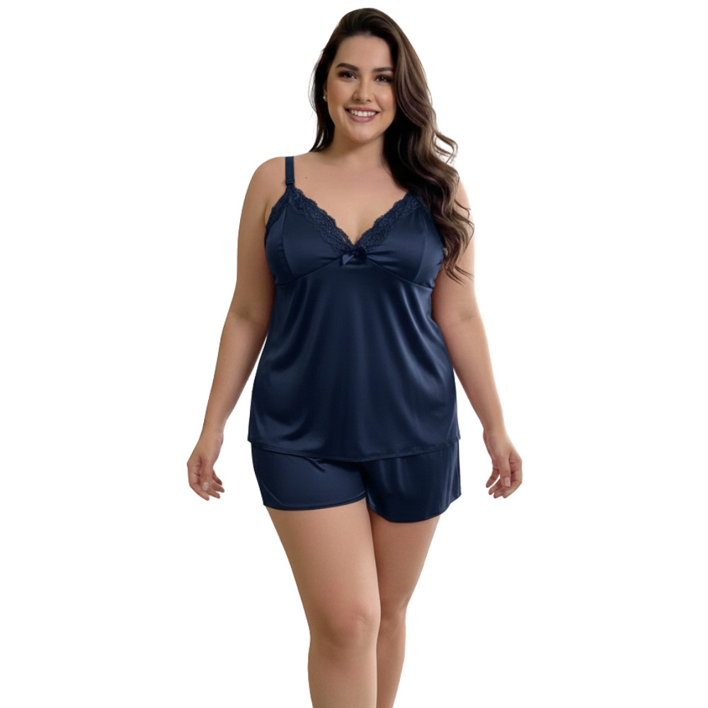 Baby Doll Plus Size Amamentação Para Maternidade Pós Parto Feminino Gestante Com Click Lactante