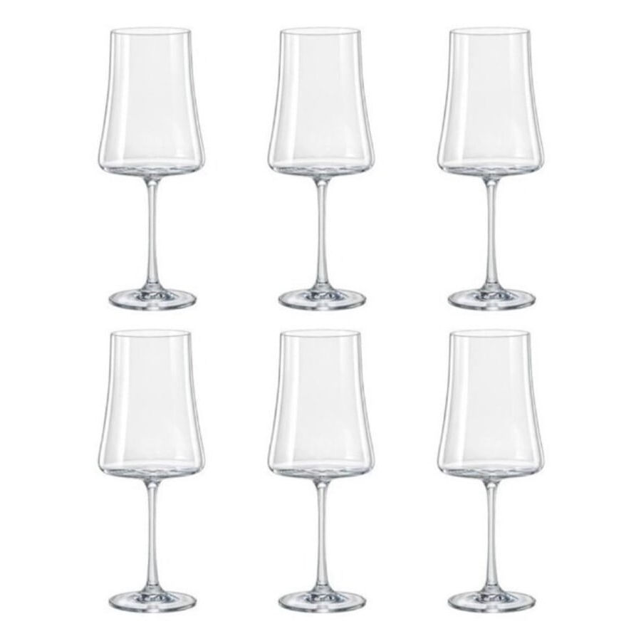 6 Taças para Água Xtra em Cristal 560ml Bohemia em Oferta na Shopee