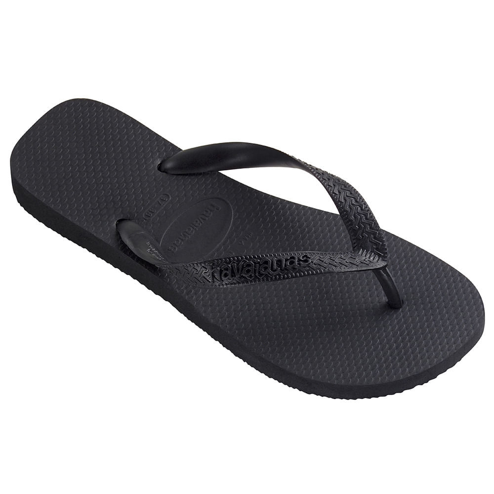 Sandália Havaianas Top Preta Tamanho 41/42 em Oferta na Shopee