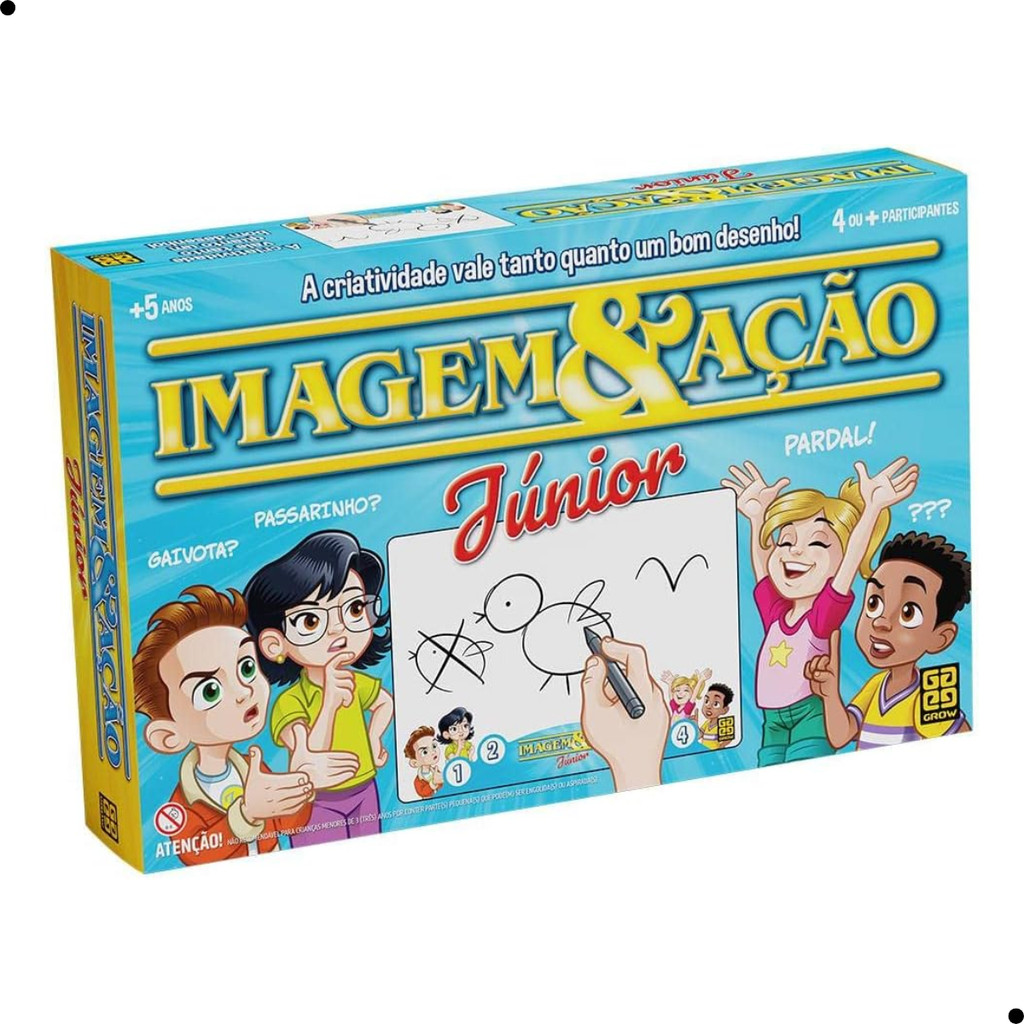 JOGO INFANTIL IMAGEM & ACAO JUNIOR -GROW